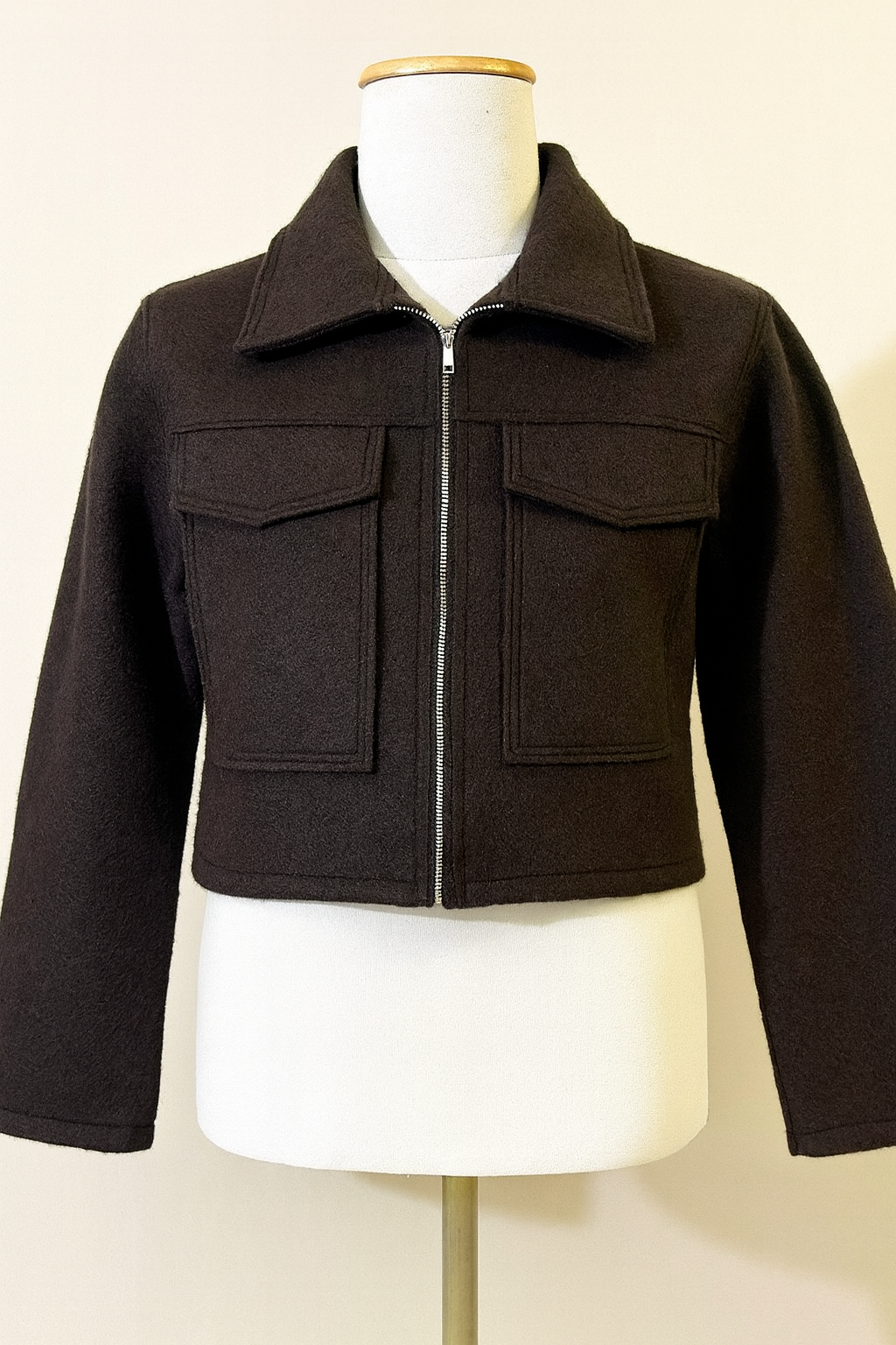 Chaqueta ORÁH Baby Coat – Gris Bouclé