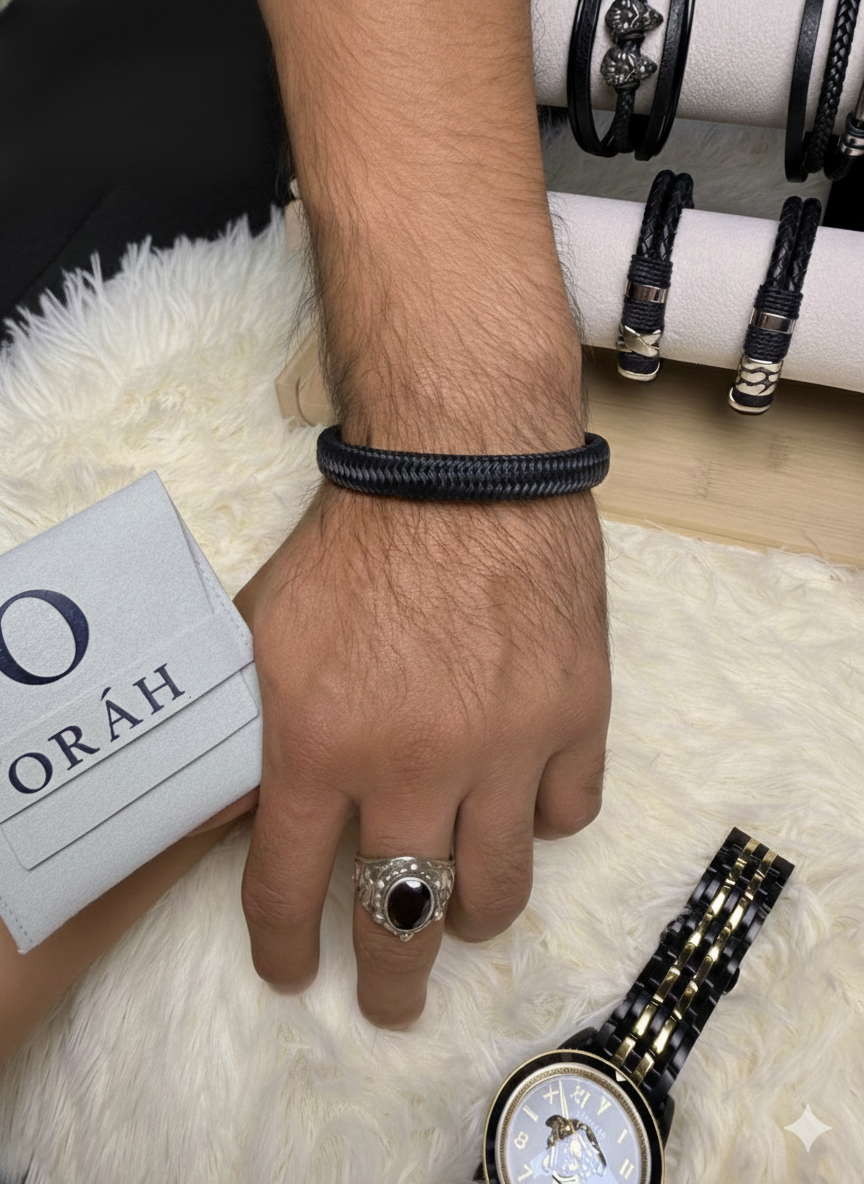 Pulsera de Cordon Trenzado para hombre orah